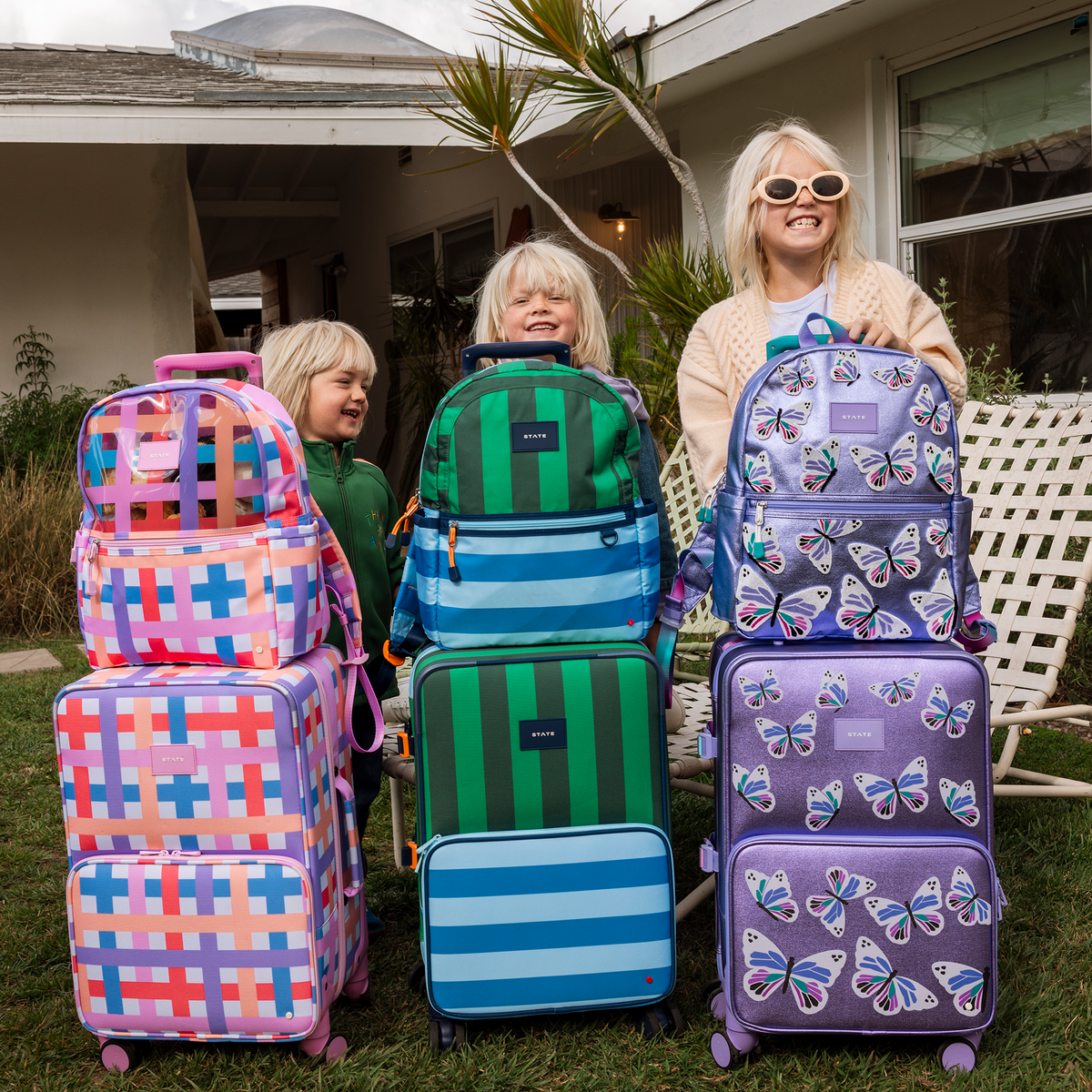 Kids next to STATE Bags bundles Click to Zoom