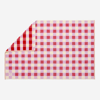 Quiet Town Tam Towel Cherry Front View Click to Zoom