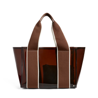STATE Bags Wellington Cabana Tote Brown Front View Click to Zoom