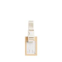 STATE Bags Luggage Tag Gold Front View Click to Zoom