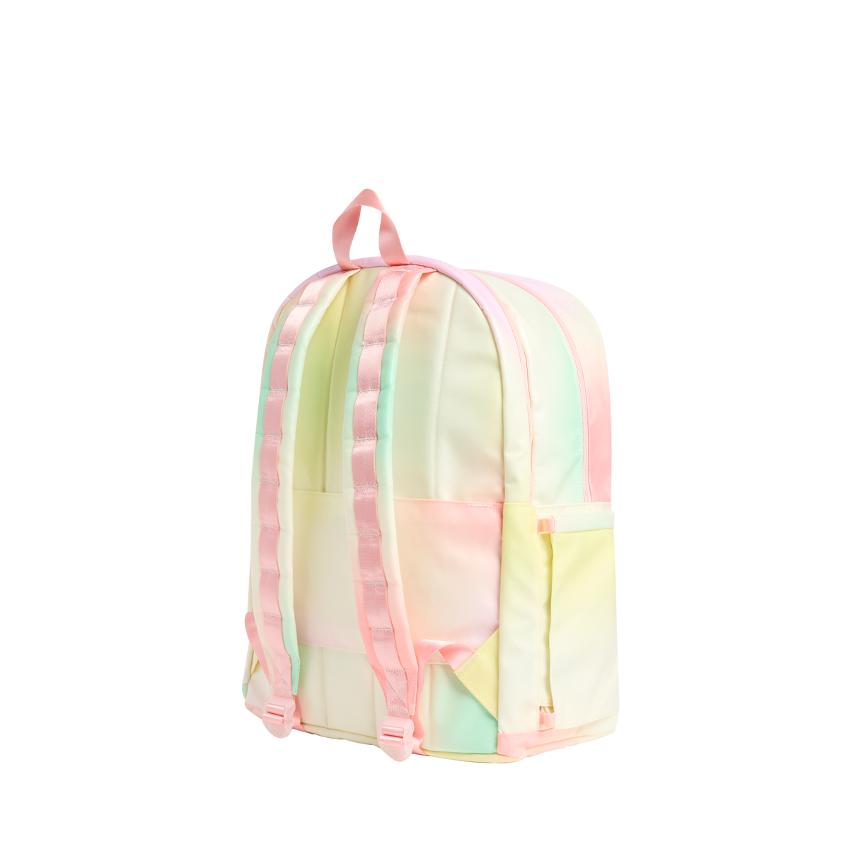 STATE Bags Kane Kids Large Metallic Patchwork Tie Dye Back View Click to Zoom