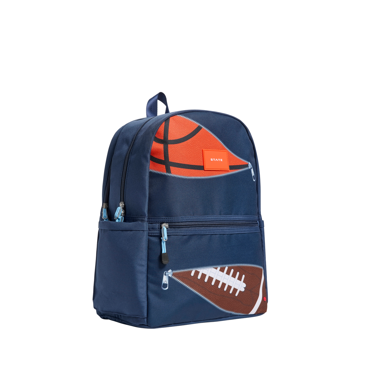 STATE Bags Kane Kids Double Pocket Sports Side View Click to Zoom