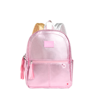STATE Bags Kane Kids Travel Pink/Silver Front VIew Click to Zoom