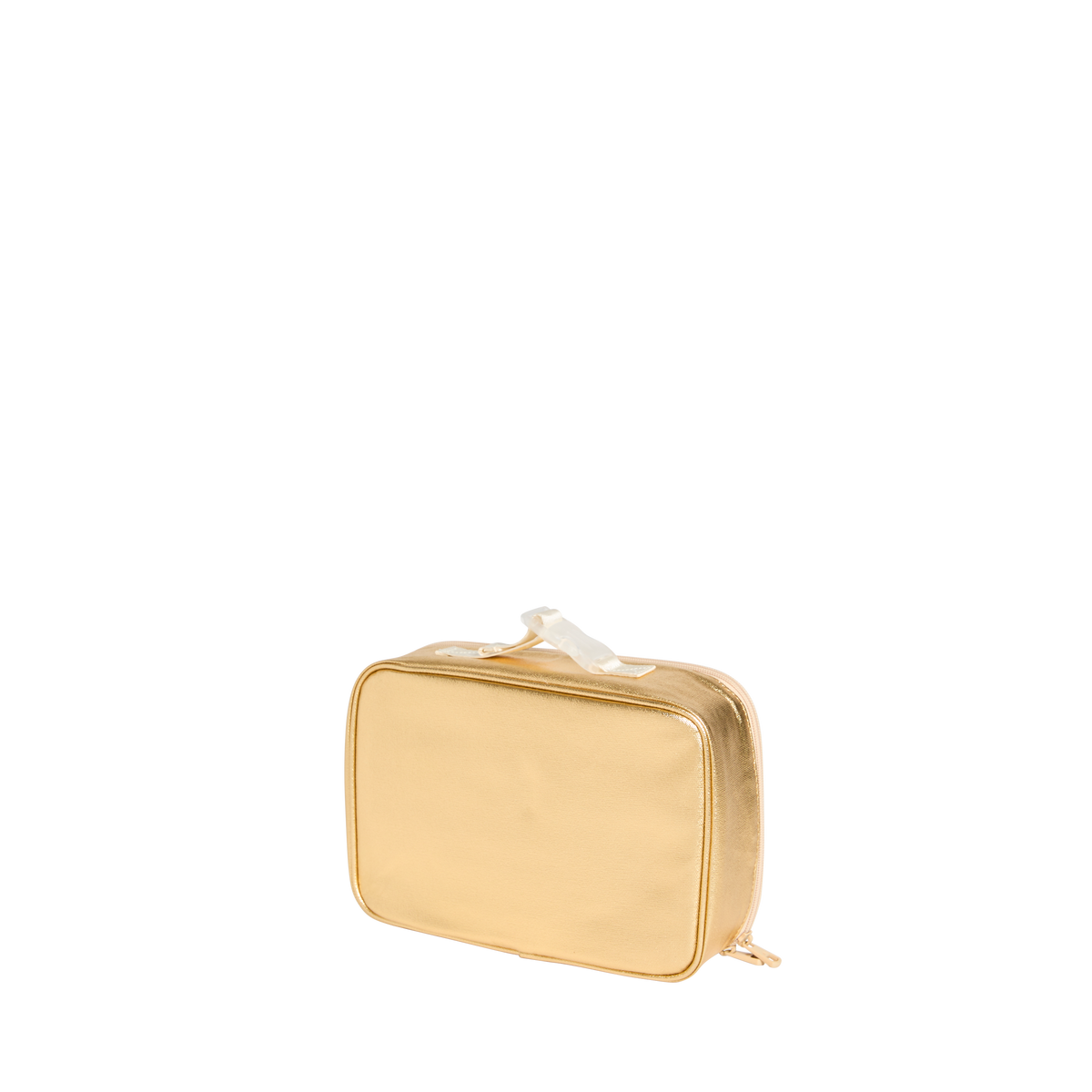 State Bags Rodgers Lunch Box Metallic Gold Back View Click to Zoom