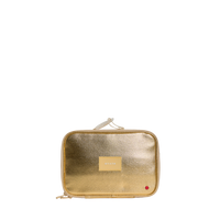 State Bags Rodgers Lunch Box Metallic Gold Front View Click to Zoom