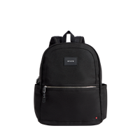 STATE Bags Evans Double Pocket Backpack Polyester Canvas Front View Click to Zoom 