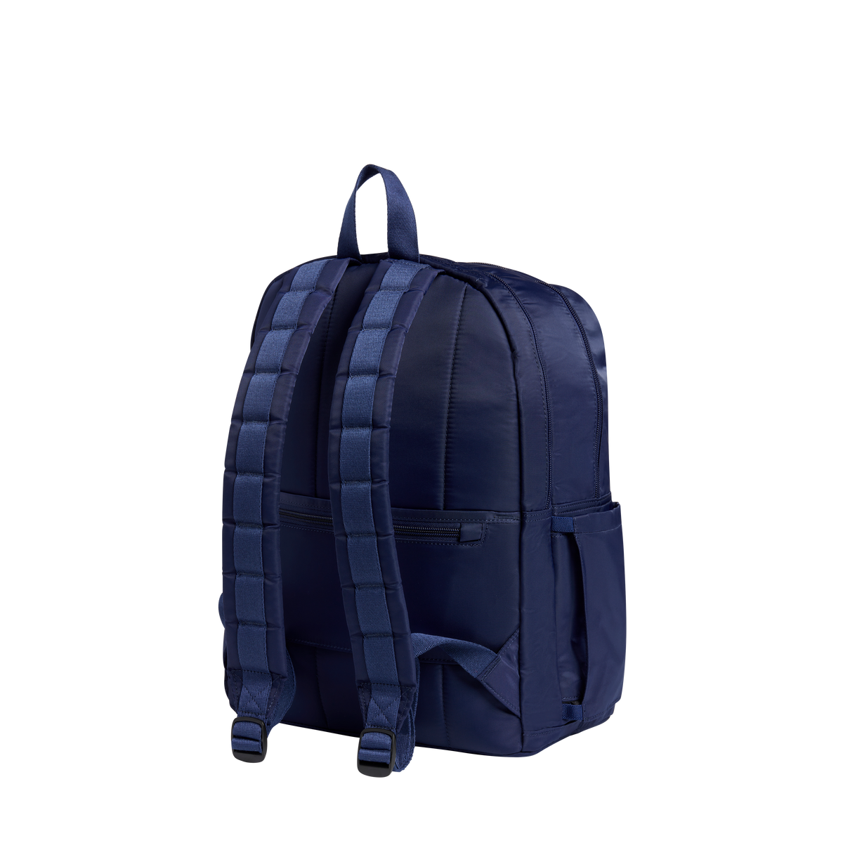 state bags Kane double pocket large backpack nylon navyback view click to zoom