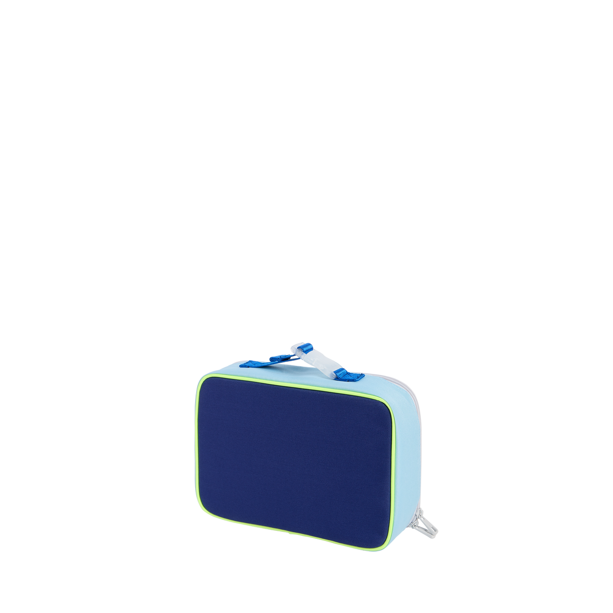 state bags rodgers lunch box polyester canvas navy/neon back view click to zoom