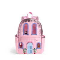 STATE Bags Kane Mini Backpack in Happy House Front View Click to Zoom