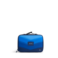 STATE Bags Rodgers Lunch Box Blue Chevron Front View Click to Zoom