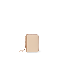 STATE Bags Passport Holder Sand Front View Click to Zoom