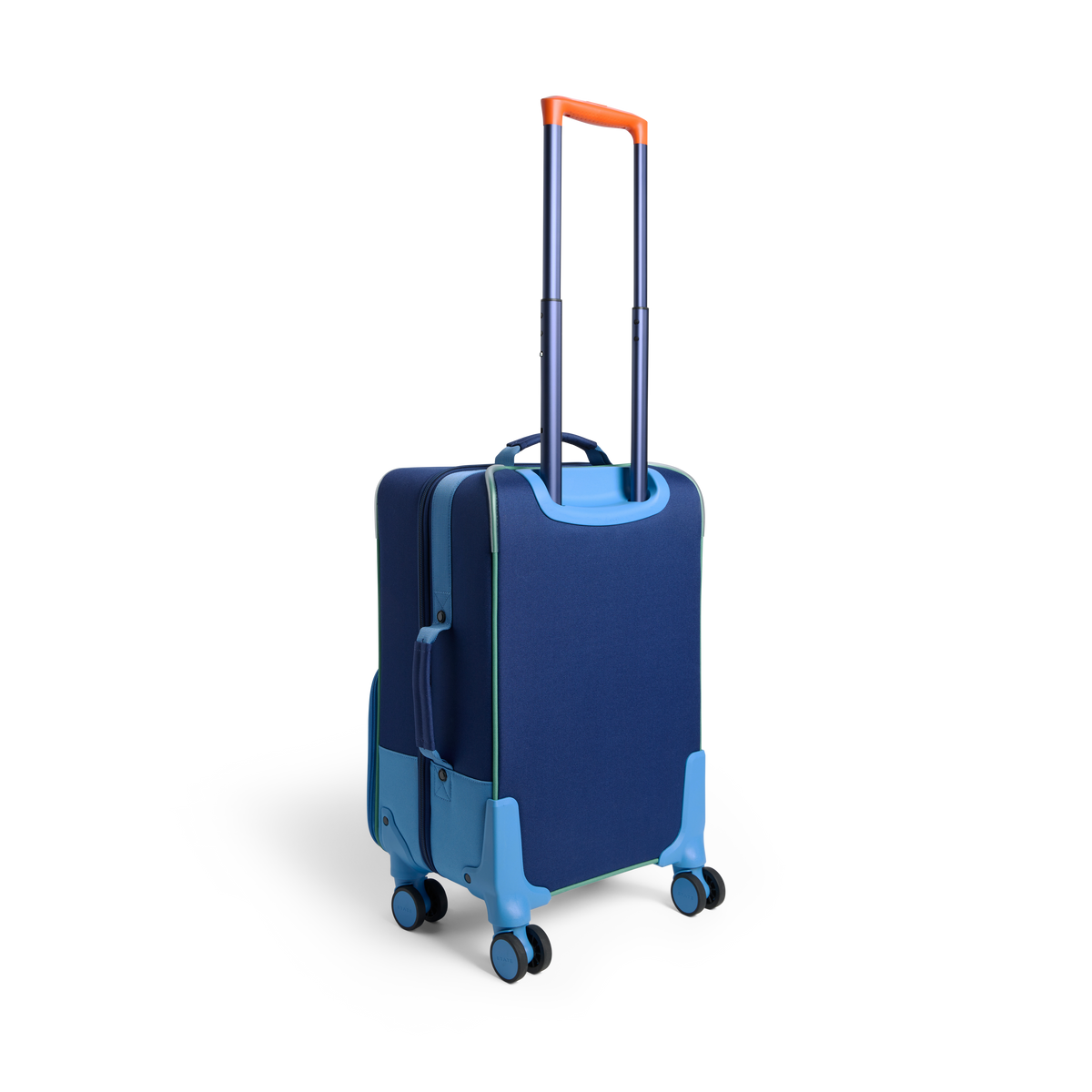STATE Bags Logan Carry-On Suitcase Green/Blue/Orange Back View Click to Zoom