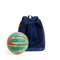 STATE Bags Kane Ball Bag Navy Front View on Backpack Click to Zoom