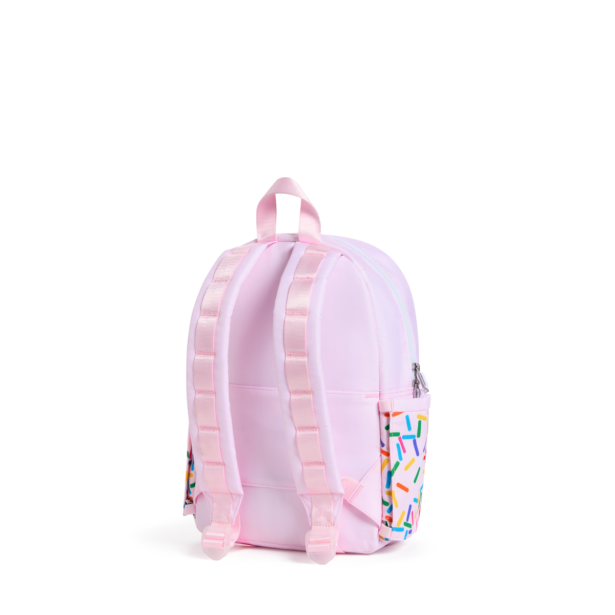 STATE Bags Kane Kids Mini Backpack Recycled Polycanvas Sprinkles Back View Click to Zoom