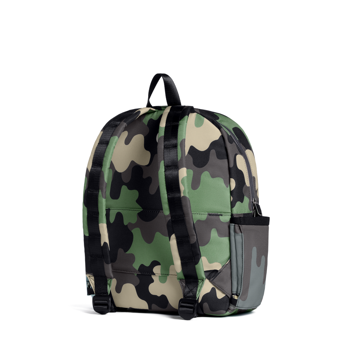 STATE Bags Kane Backpack Camo Drip Side View Click to Zoom