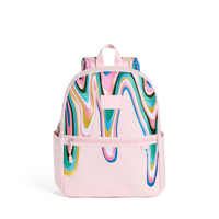 STATE Bags Kane Backpack Paint Wave Front View Click to Zoom