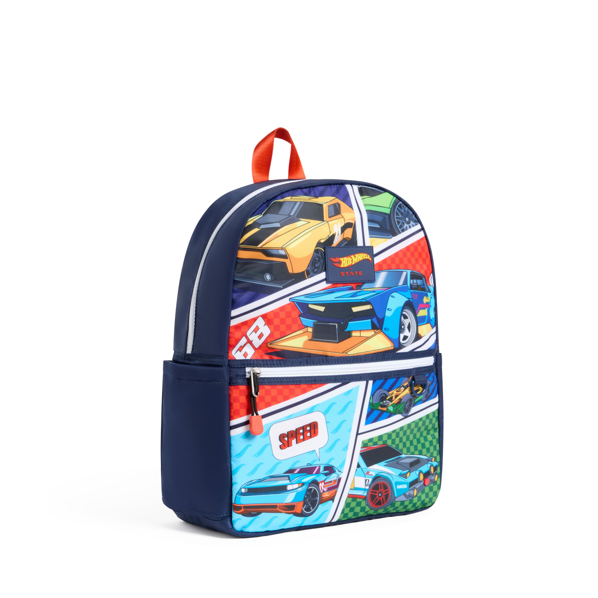 STATE x Hot Wheels™ Kane Backpack Hot Wheels Comic Side View Click to Zoom