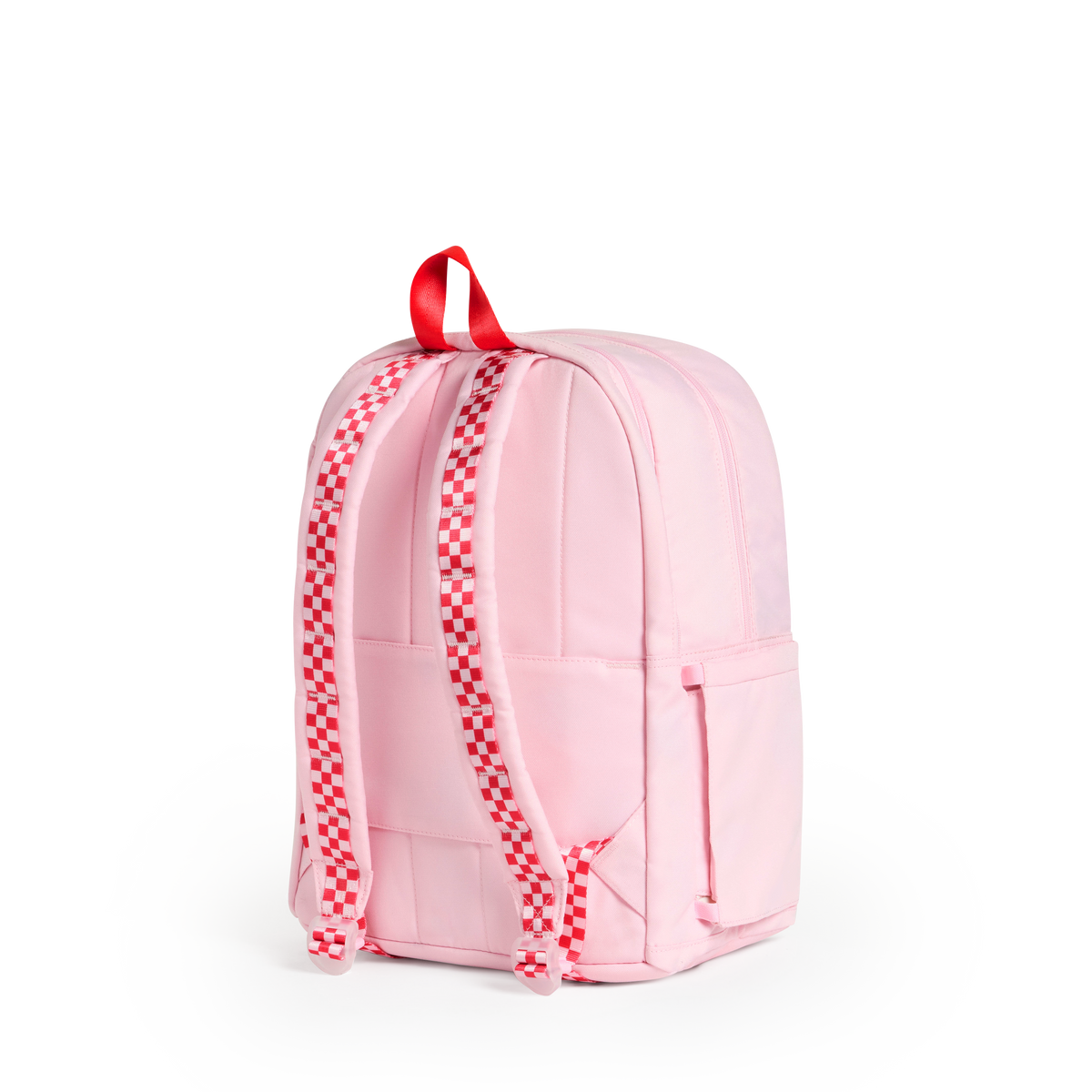 STATE Bags Kane Double Pocket Backpack Cherries Back View Click to Zoom