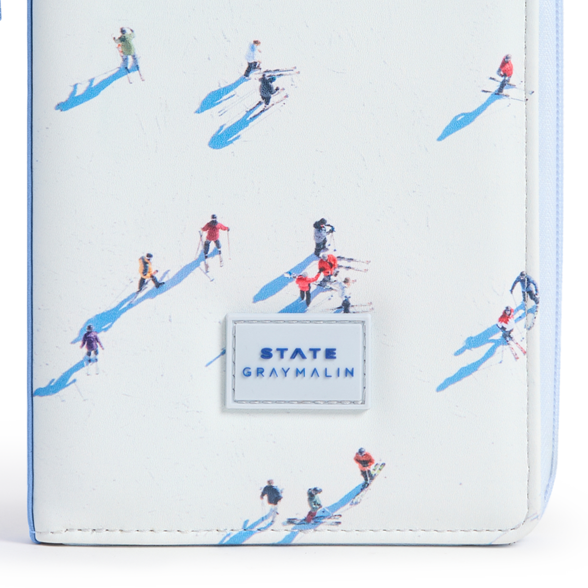 STATE x Gray Malin Passport Holder Skiers Up Close