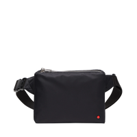 state bags lorimer fanny pack nylon black/silver front view click to zoom